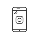 Instagram,Mobile,Phone,Social media,Instagram logo